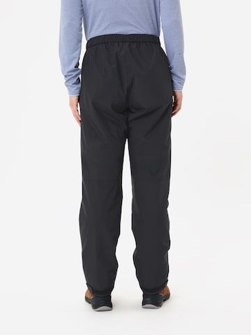 VAUDE Regular Outdoorbroek 'Rosemoor' in Zwart