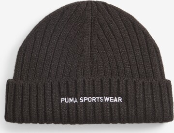 Casquette de sport PUMA en noir : devant