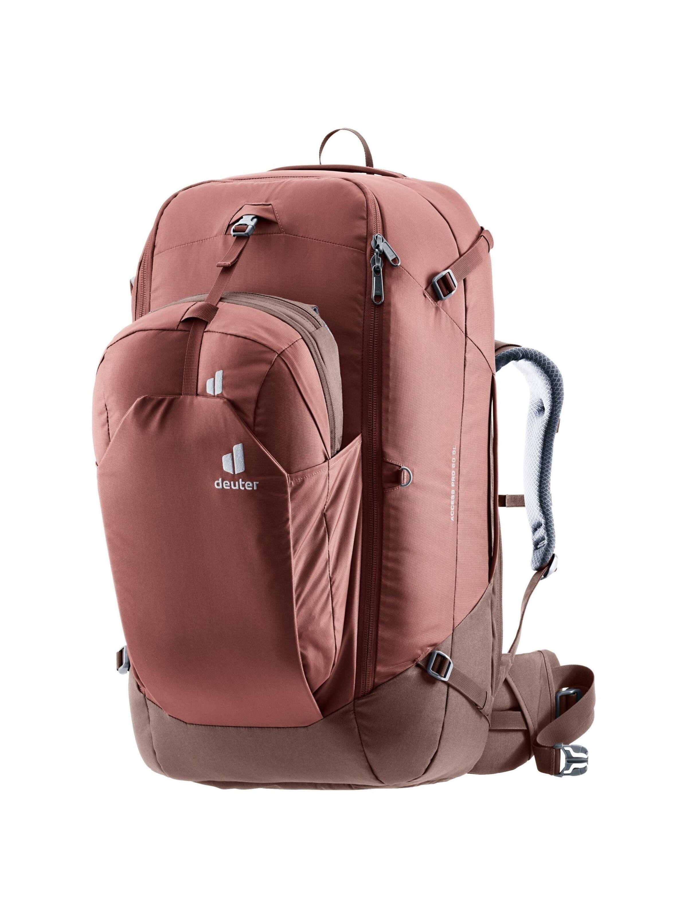 DEUTER Reisetasche 'Access'‌ in Braun: Vorderseite