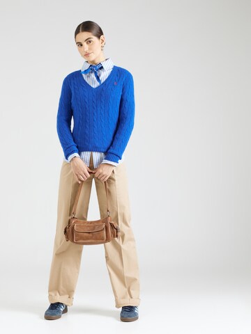 Polo Ralph Lauren Sweter 'KIMBERLY' w kolorze niebieski
