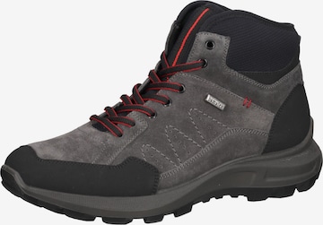 Bama Lace-Up Boots in Grey: front