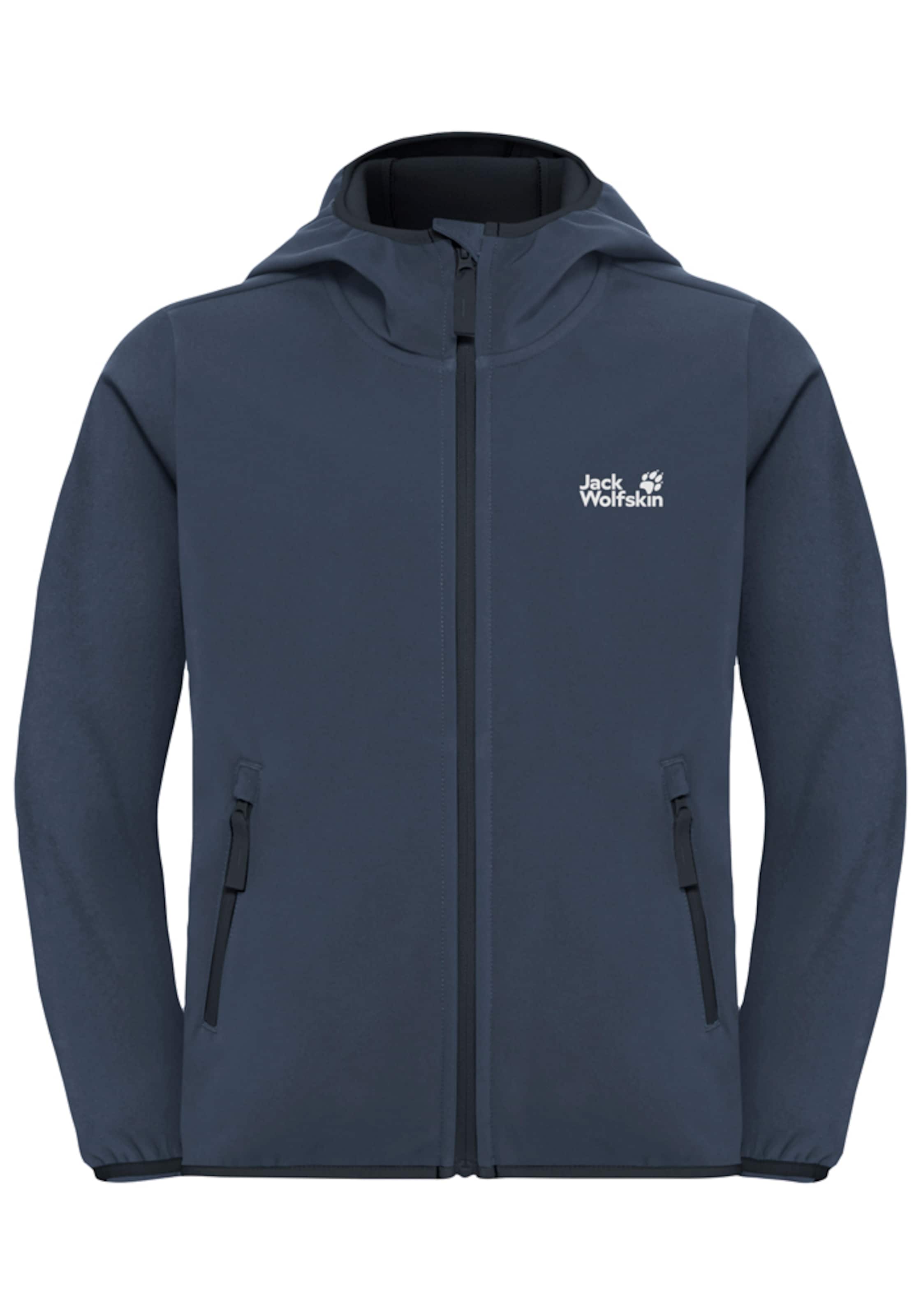 JACK WOLFSKIN Outdoor jacket in Blue: front