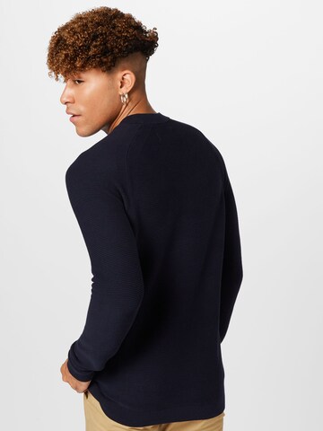 TOM TAILOR DENIM Pullover i blå