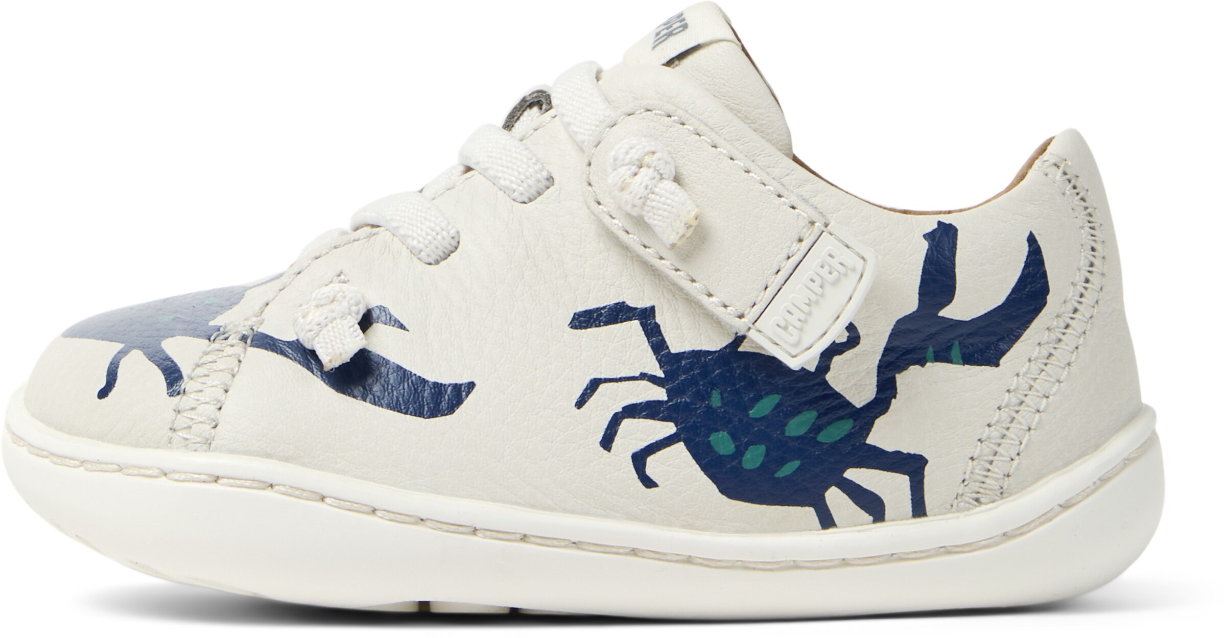 CAMPER Zapatos primeros pasos 'Peu' en navy / blanco, Vista del producto