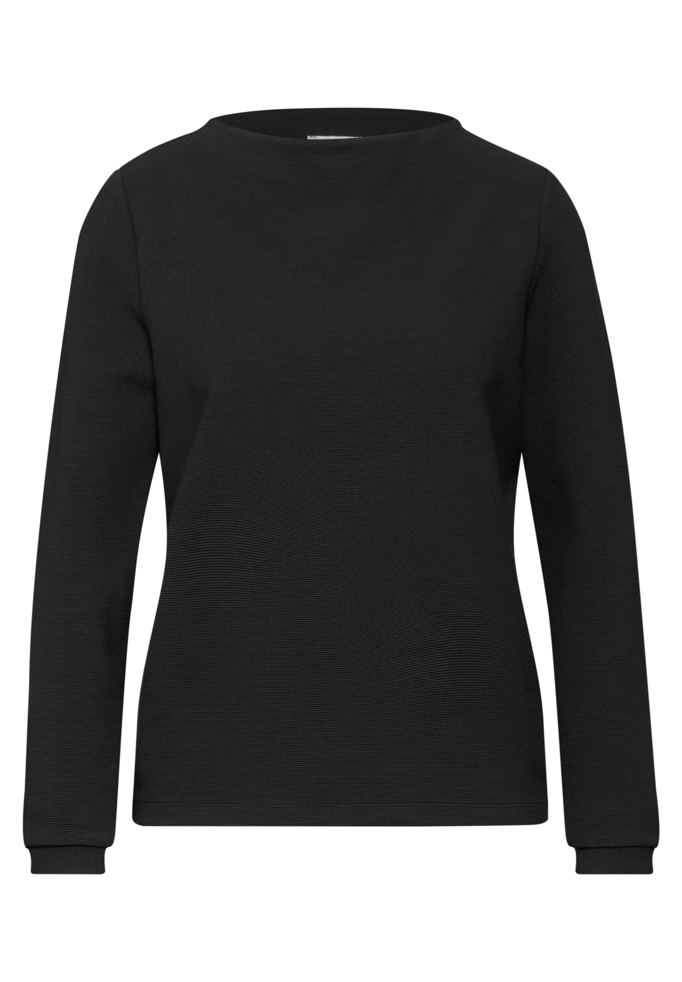 STREET ONE Shirt in Black: front