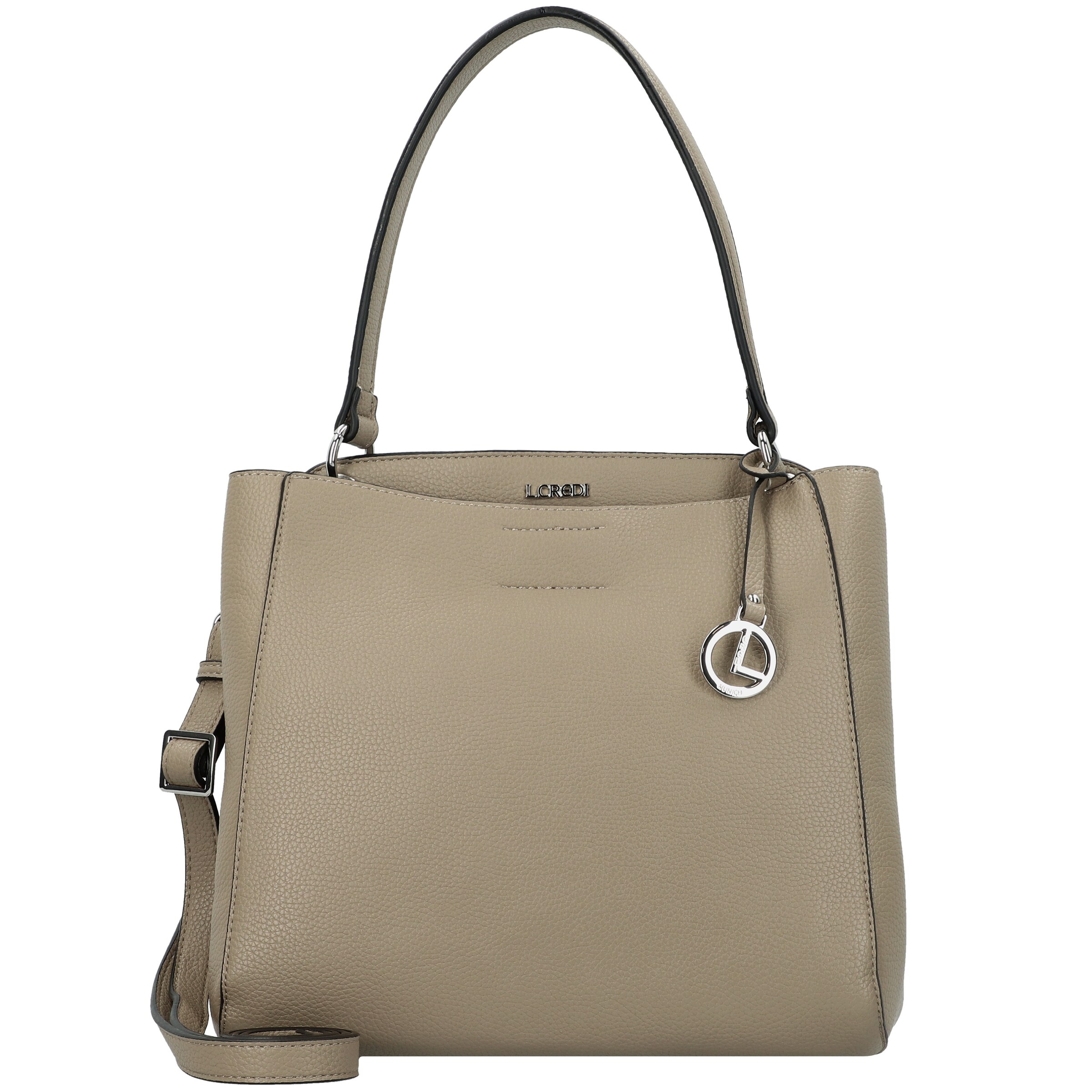 Frauen Taschen & Rucksäcke L.CREDI Handtasche 'Fabienne' in Beige - SC46406 Frauen Taschen & Rucksäcke L.CREDI Handtasche 'Fabienne' in Beige - SC46406