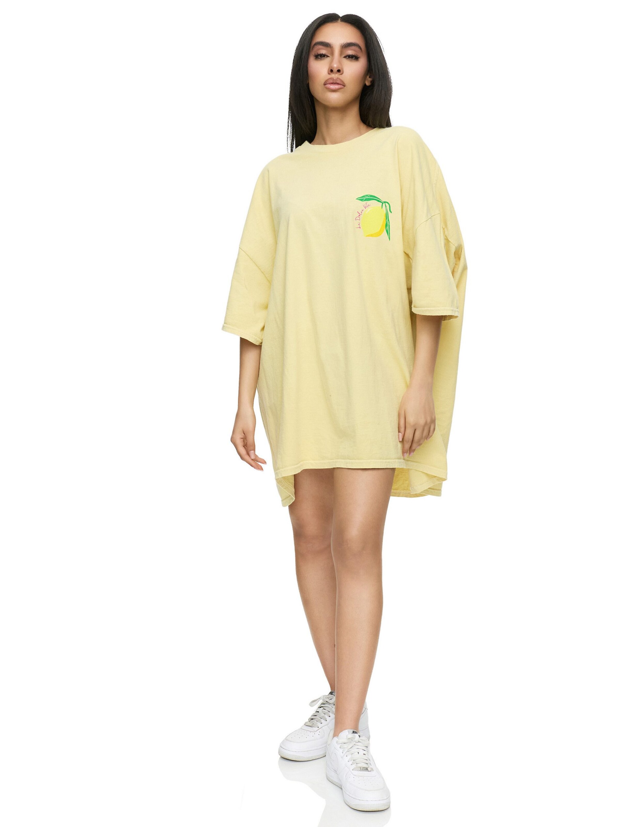 Worldclassca Oversizeshirt 'Limon Cello'‌‌‌‌‌‌‌‌ in Gelb