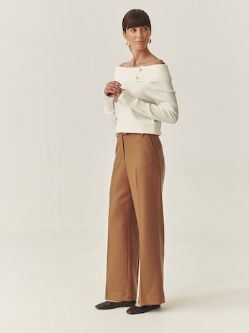 Pull-over 'Luisa' TATUUM en blanc