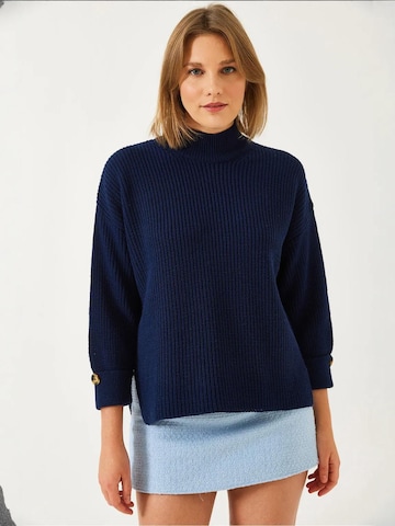 Pullover di Bianco Lucci in blu