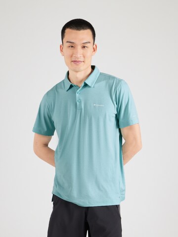 COLUMBIA Sportshirt in Grün: Vorderseite