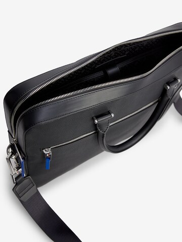 TOMMY HILFIGER Laptoptasche in Schwarz