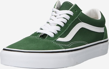 Baskets basses 'Old Skool' VANS en vert : devant