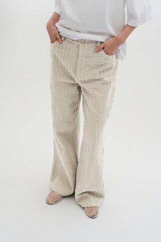 Loosefit Pantalon 'KBTinemarie' KAREN BY SIMONSEN en gris : devant