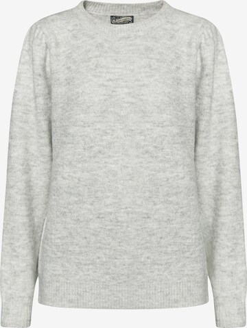 DreiMaster Vintage Pullover 'Incus' in Grau: predná strana