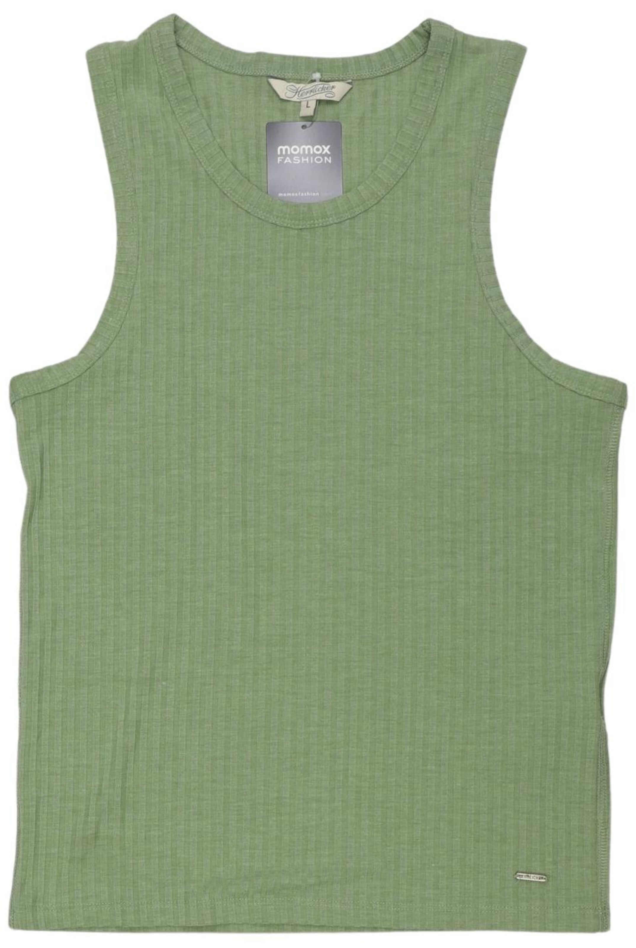 Herrlicher Top & Shirt in L in Green: front