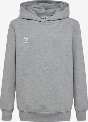 Hummel Sportief sweatshirt in Grijs: voorkant