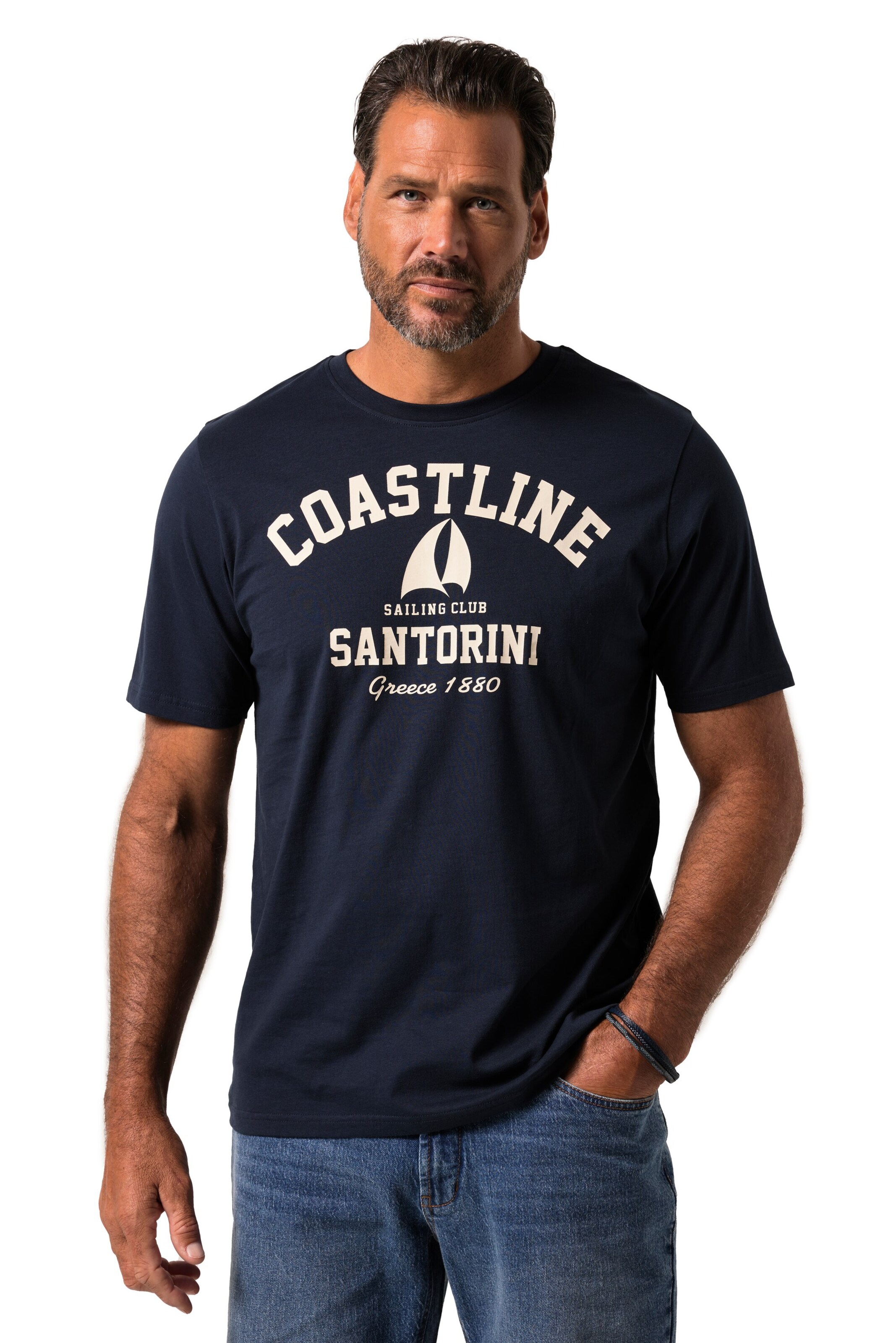 JP1880 Shirt in Blue: front