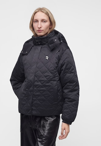 Karl Lagerfeld - Chaqueta de invierno 'IKON' en negro