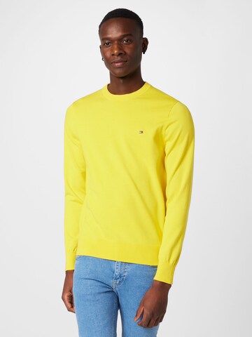 TOMMY HILFIGER - Pullover em amarelo: frente