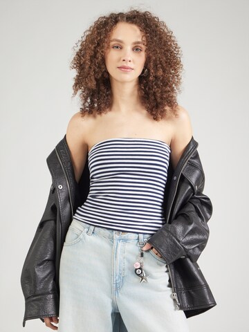 Top 'TAYLOR' di HOLLISTER in blu: frontale