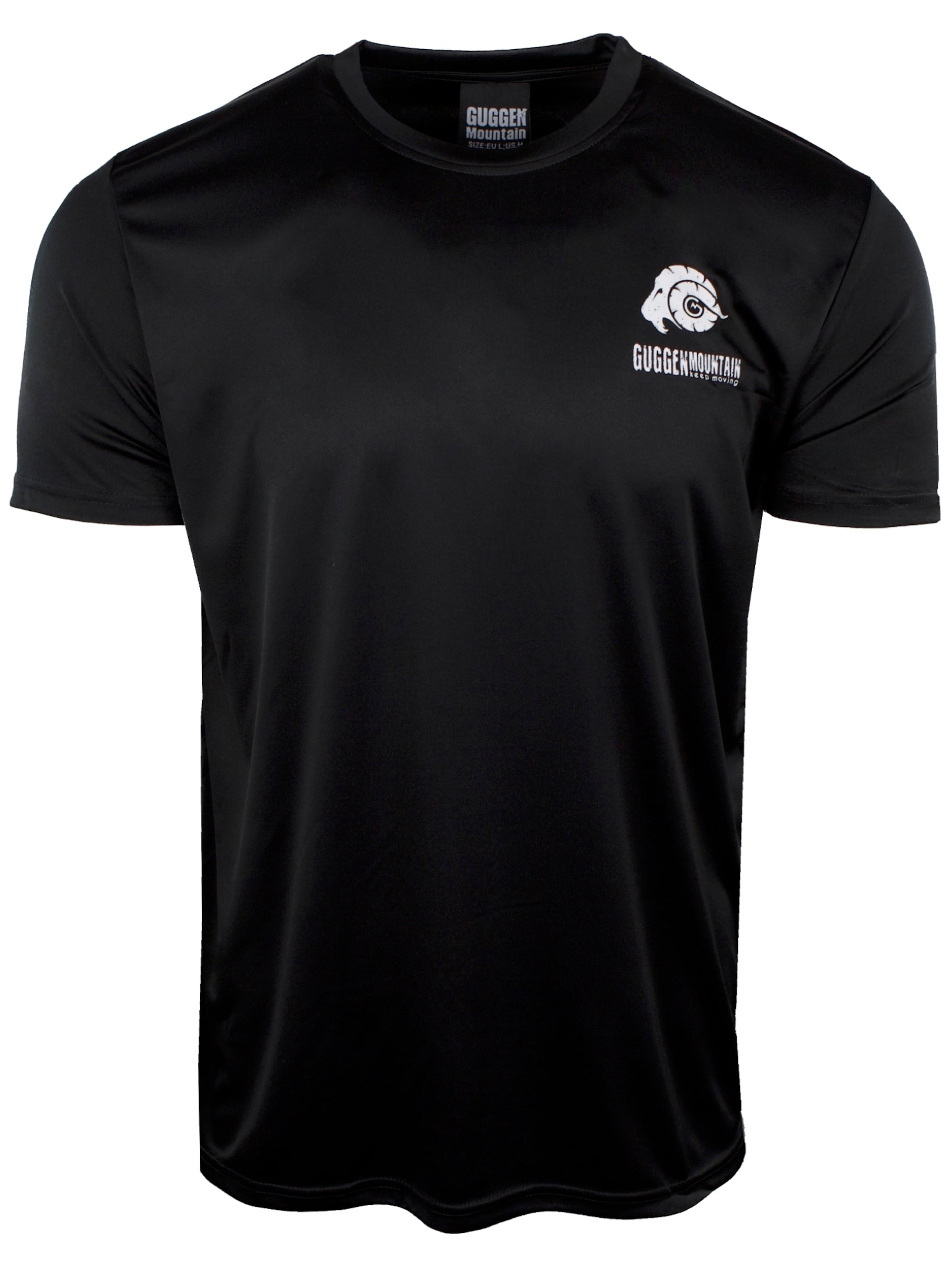 Guggen Mountain Funktionsshirt in Schwarz