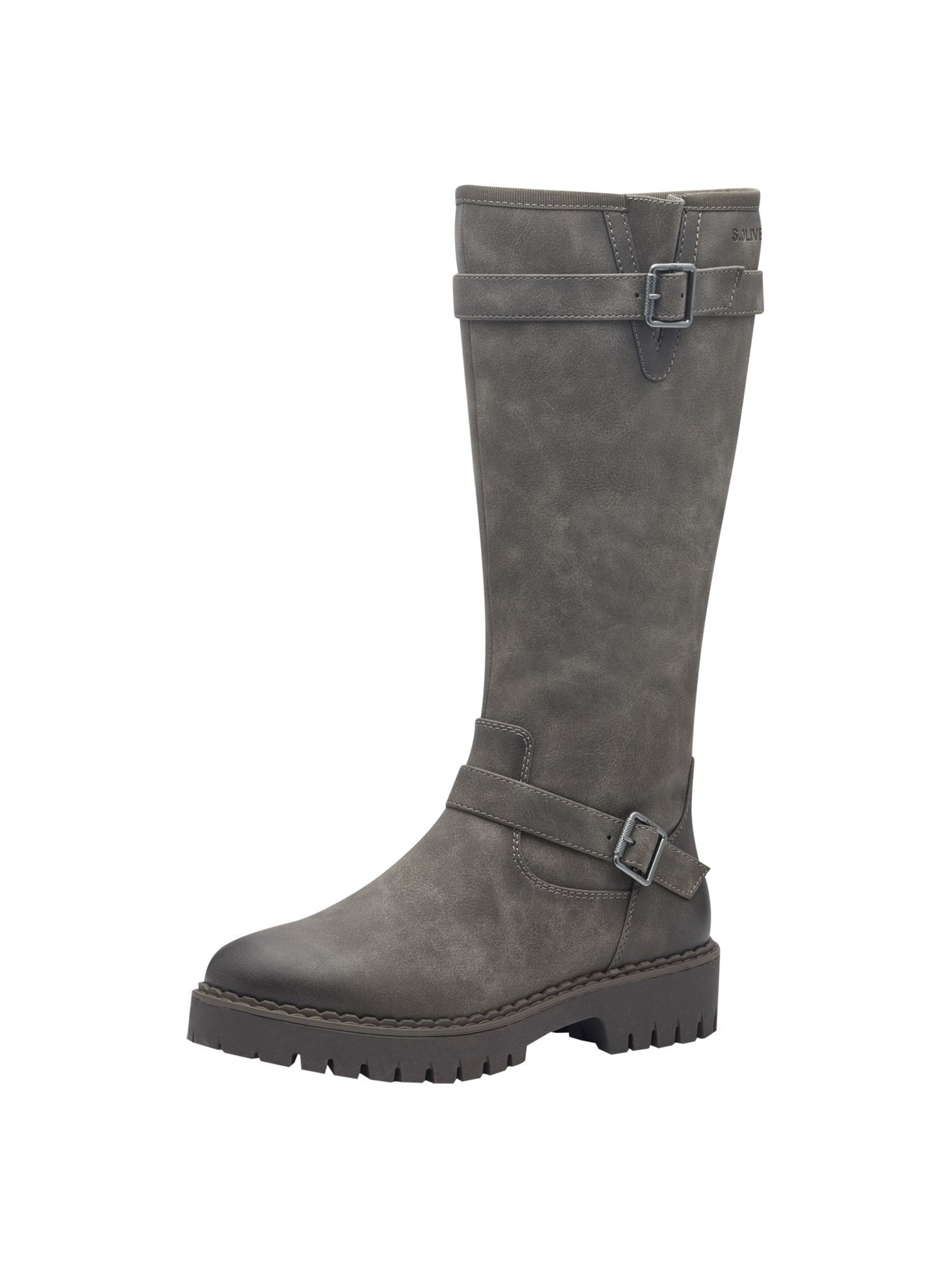 Bottes s.Oliver en gris