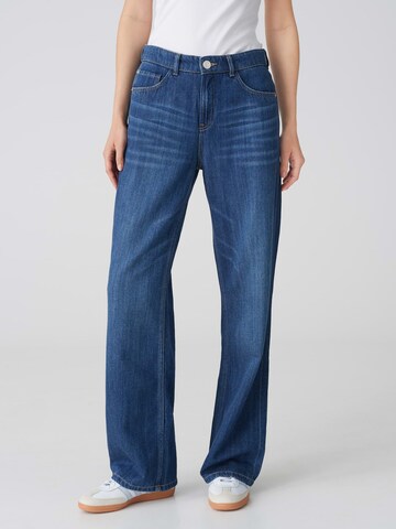 Wide Leg Jean 'Maudea' OPUS en bleu : devant