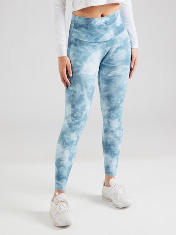Skinny Pantalon de sport 'ZENVY' NIKE en bleu : devant