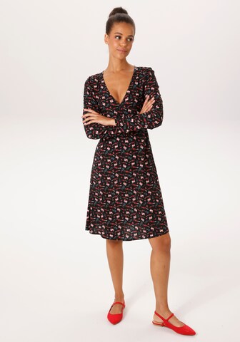 Aniston CASUAL Kleid in Schwarz