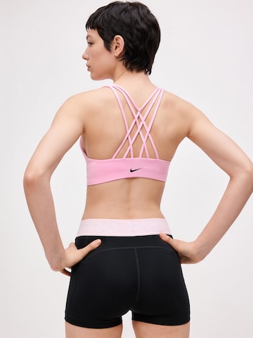 NIKE Μπουστάκι Αθλητικό σουτιέν 'INDY' σε ροζ