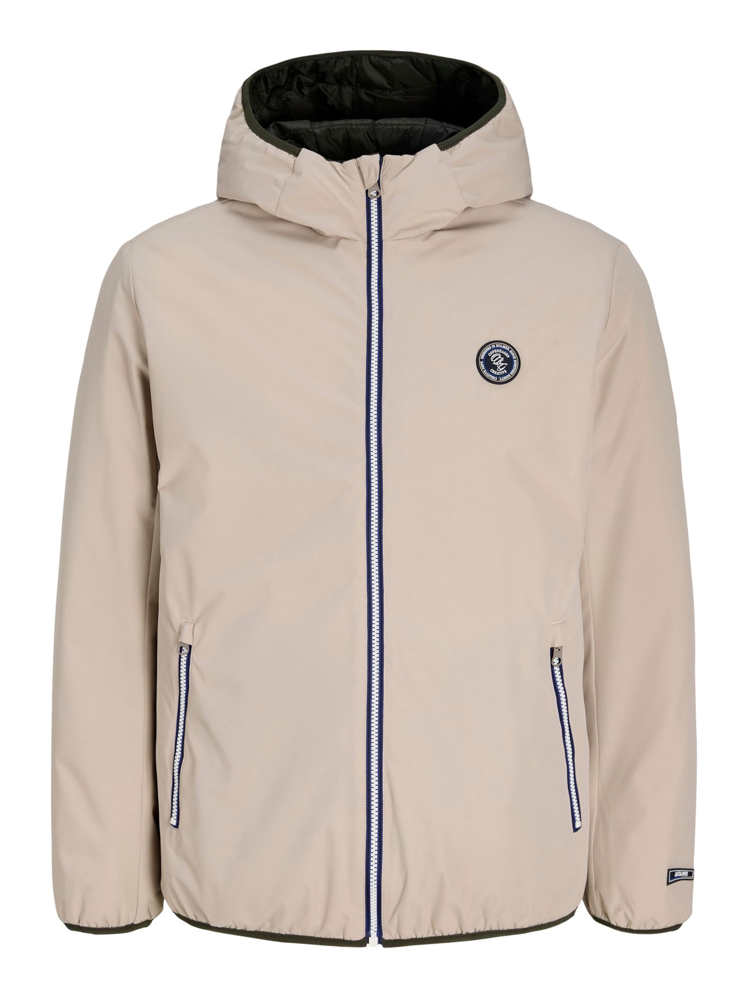 JACK & JONES Jacke in Beige: Vorderseite