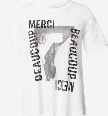 Rich & Royal - Camiseta en blanco: frente