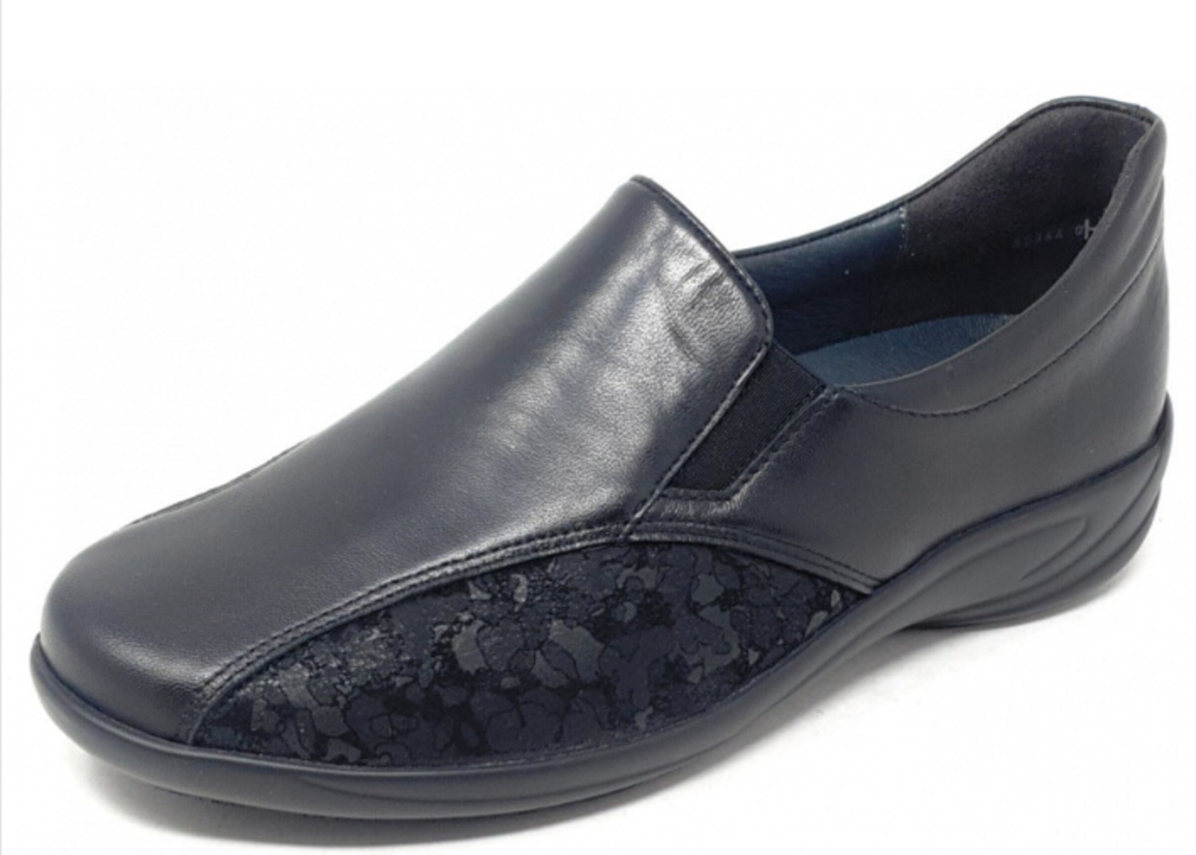 SEMLER Classic Flats in Blue: front