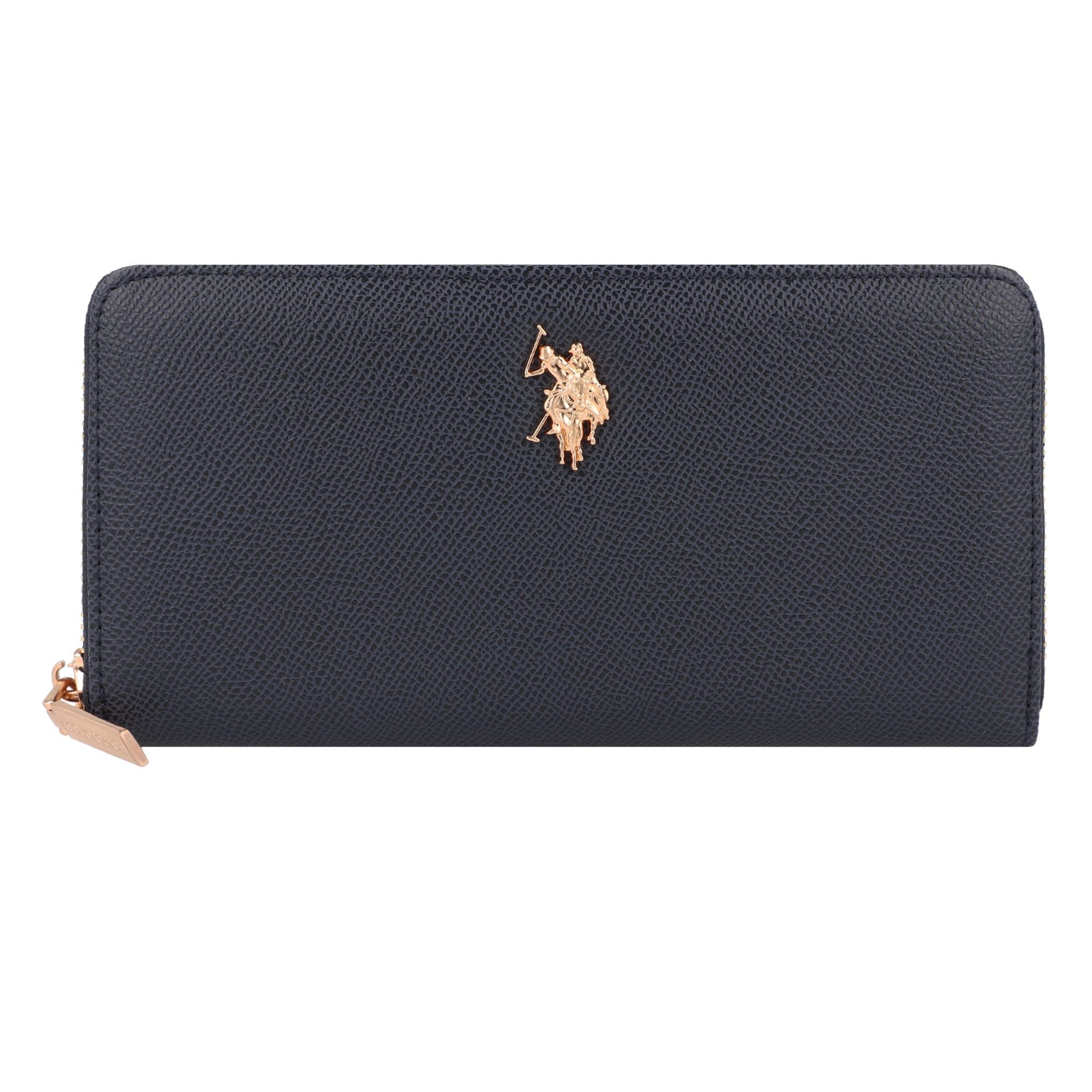 U.S. POLO ASSN. Πορτοφόλι 'Jones' σε μπλε: μπροστά
