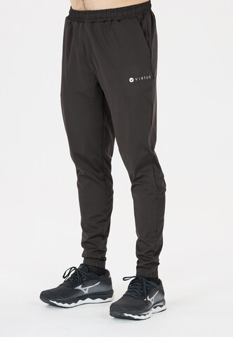 Virtus Tapered Sports trousers 'Bily' in Black: front