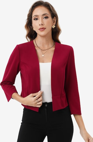 Yesfashion Blazer in Red: front