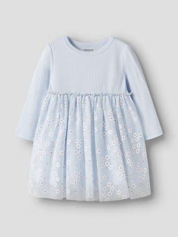 NAME IT Kjole 'NBFFloral' i blå