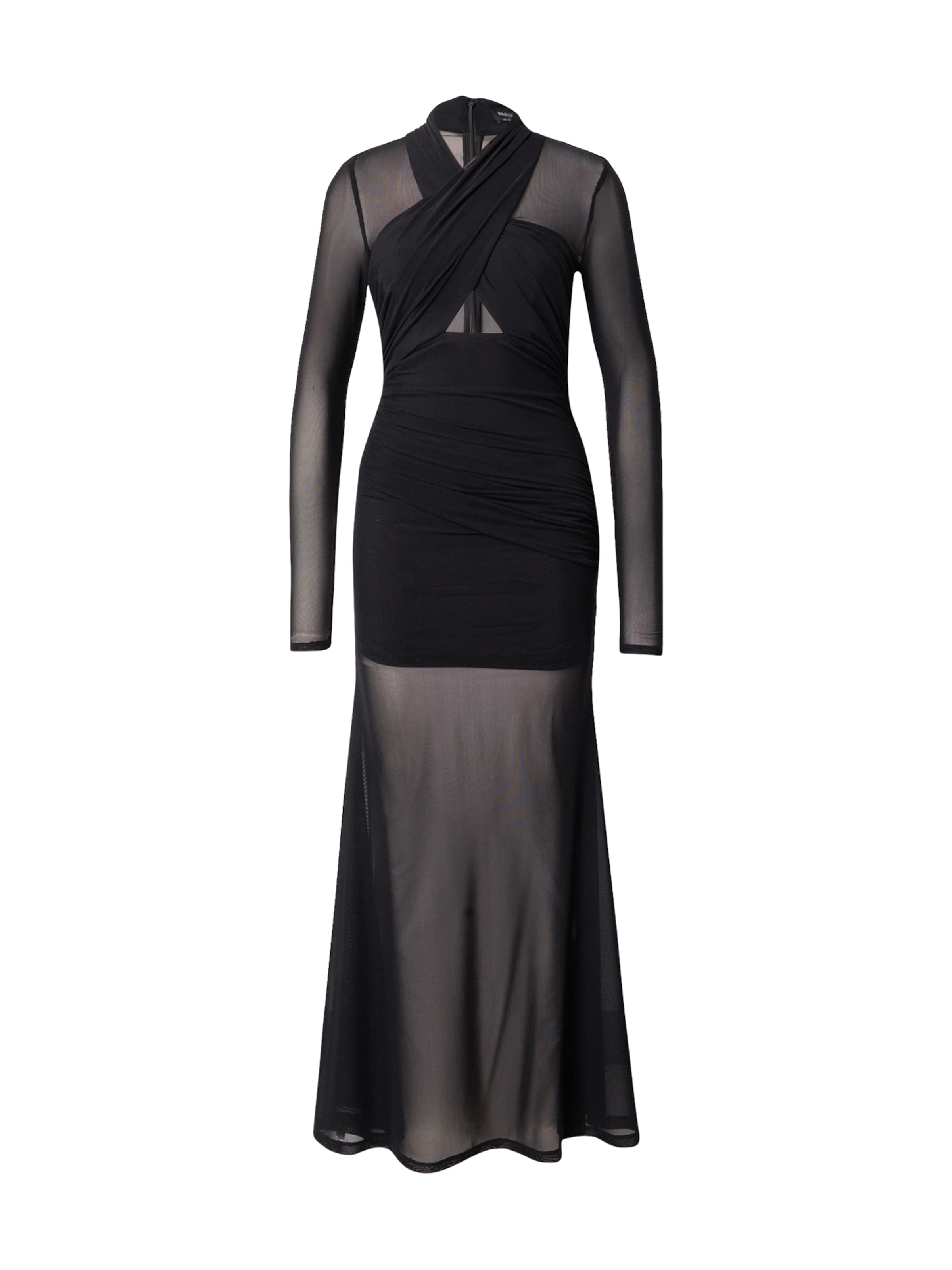 Bardot Avondjurk 'BAROL' in Zwart: voorkant