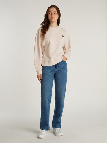 Felpa di Tommy Jeans in beige