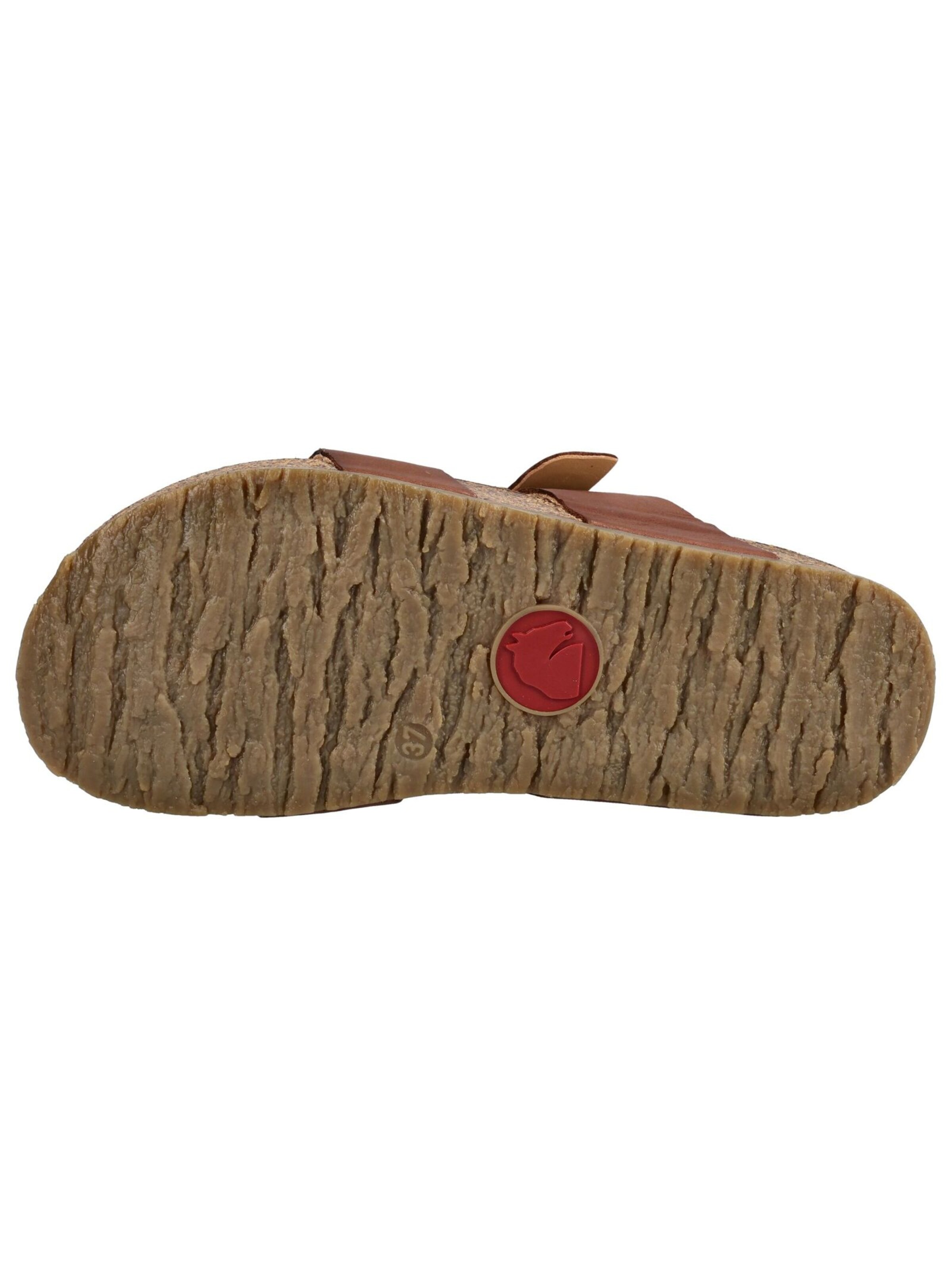 HAFLINGER Teenslippers in Bruin