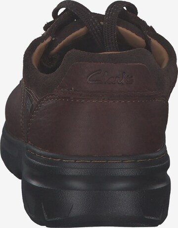 CLARKS Veterschoen 'Rockie 2' in Bruin