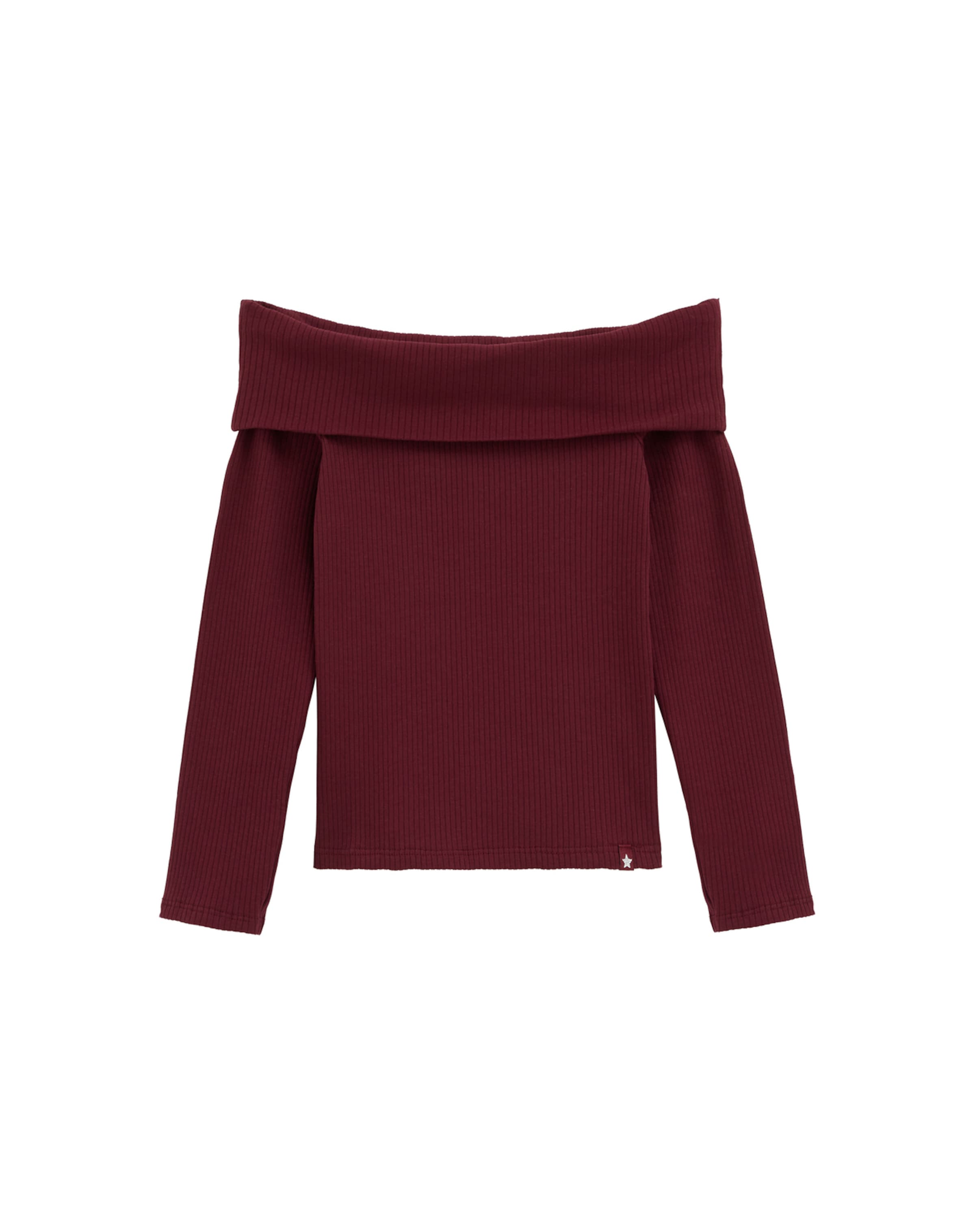 WE Fashion - Camiseta en rojo: frente