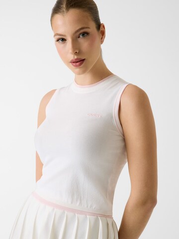 GUESS Knitted Top in White