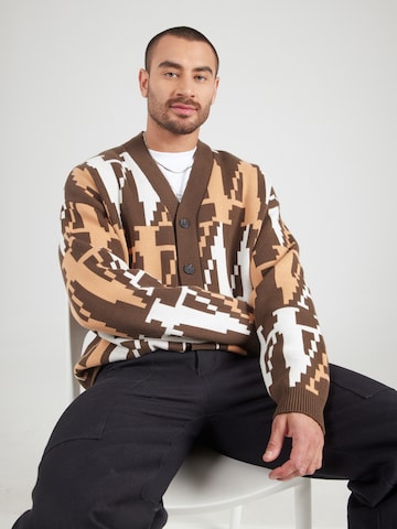Giacchetta 'Leo' di WOOD WOOD in marrone: frontale