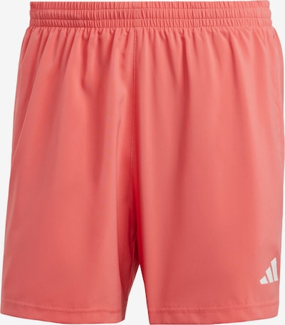ADIDAS PERFORMANCE Workout Pants 'Own The Run' in Red / Black / White, Item view