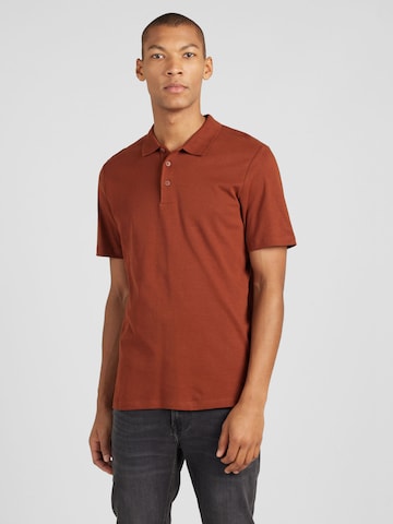 JACK & JONES Shirt 'PAWEL' in Brown: front