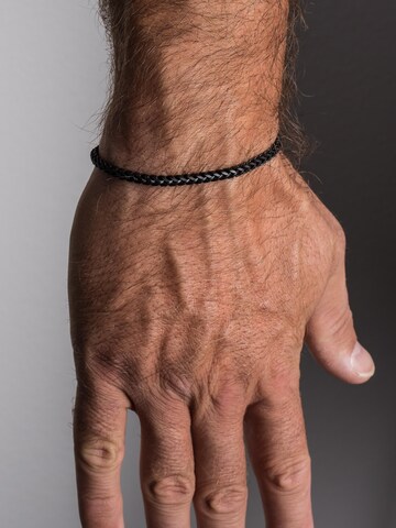 Akitsune Armband 'Franco' in Schwarz
