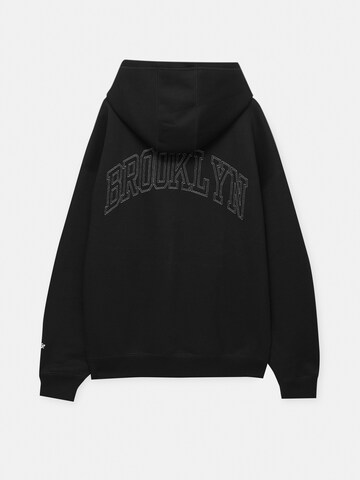 Pull&Bear Sweatshirt in Schwarz