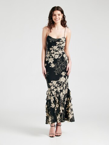 TOPSHOP Evening dress in Black: front