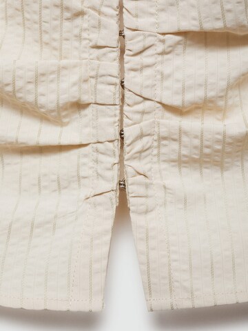 MANGO Blouse 'GALY' in Beige